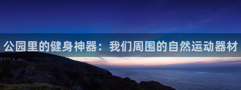凯捷体育娱乐首页官网下载：公园里的健身神器：我们周围