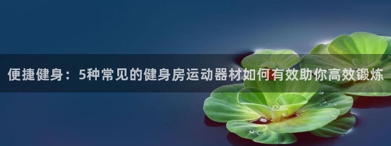 凯捷体育招商电话号码是多少啊：便捷健身：5种常见的健身房运动