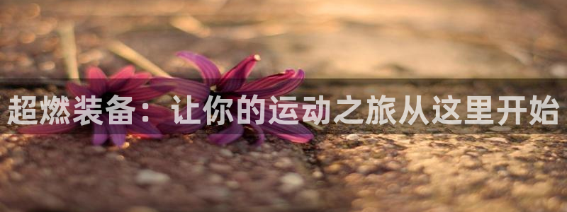 凯捷体育娱乐首页网站大全：超燃装备：让你的运动之旅从这里开始